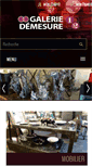Mobile Screenshot of galeriedemesure.com