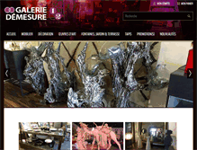 Tablet Screenshot of galeriedemesure.com